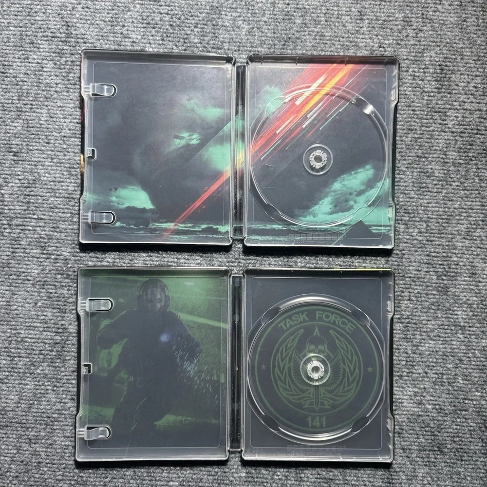 Call of Duty Modern Warfare‎ 2 & Battlefield 2042 Steelbook Case Only NO Game